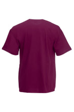 Load image into Gallery viewer, Fruit Of The Loom Mens Valueweight Short Sleeve T-Shirt (Burgundy)