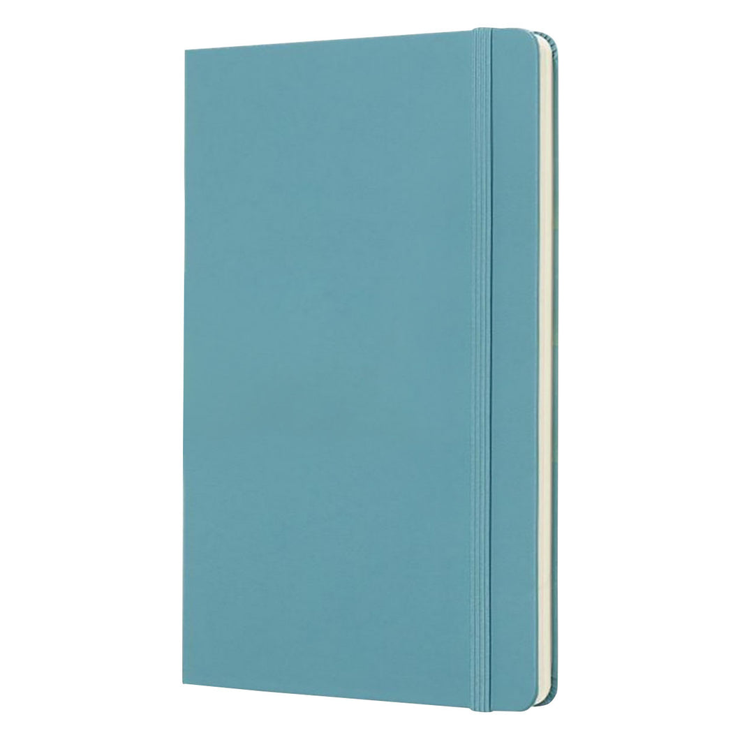 Moleskine Classic L Hard Cover Notebook (Reed Blue) (One Size)