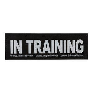 Trixie In Training Julius-K9 Patch  (Pack of 2) (Black) (S)