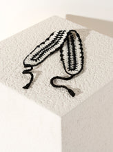 Load image into Gallery viewer, Luna Crochet Headband, Black