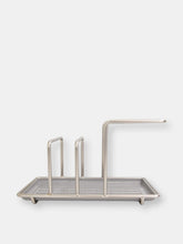Load image into Gallery viewer, 3 compartment Satin Nickel Sink Organizer