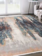 Load image into Gallery viewer, Azure Collection Contemporary Skyline Area Rug