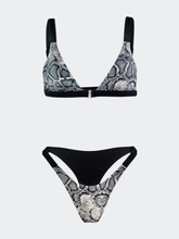 Load image into Gallery viewer, Ocean Beach Bikini in Sea Serpent Reversible