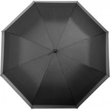 Load image into Gallery viewer, Avenue Heidi Expanding Auto Open Umbrella (Solid Black/Dark Gray) (One Size)