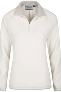 Womens Montana Fleece Top - Beige