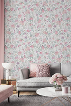 Load image into Gallery viewer, Eco-Friendly Watercolour Rose Wallpaper