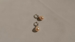 Drop Fresh Water Pearl Earrings