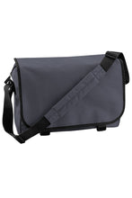 Load image into Gallery viewer, Bagbase Adjustable Messenger Bag (11 Liters) (Graphite) (One Size)