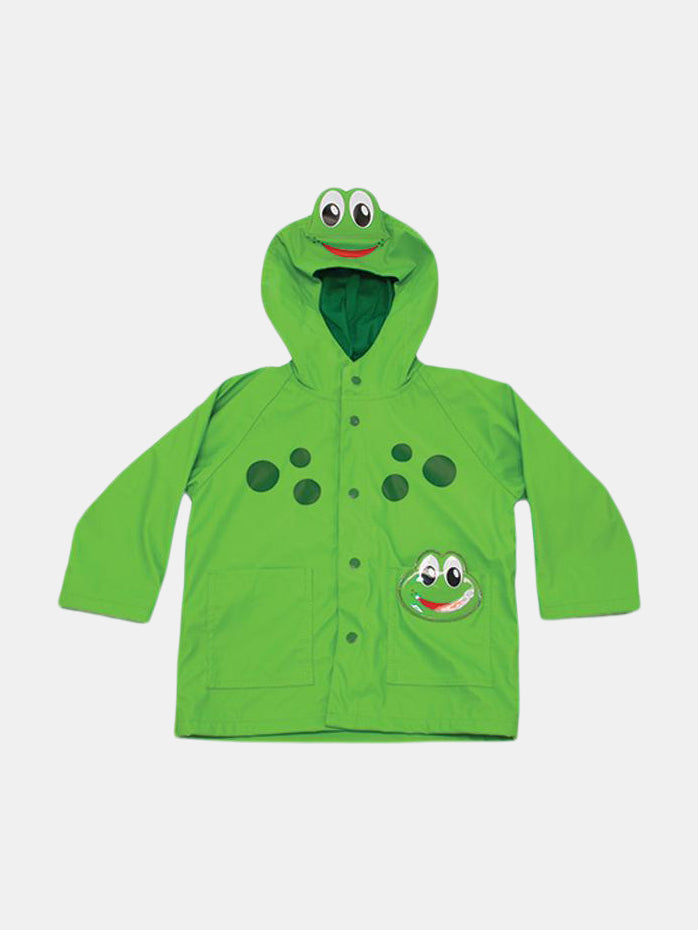 Kids Frog Rain Coat