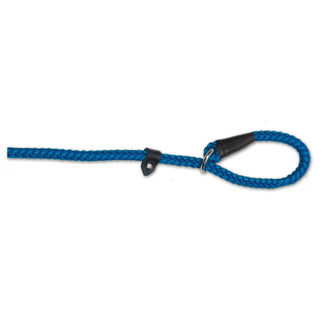 Ancol Pet Products Heritage Rope Dog Slip Lead (Blue) (0.3in x 1.5m)