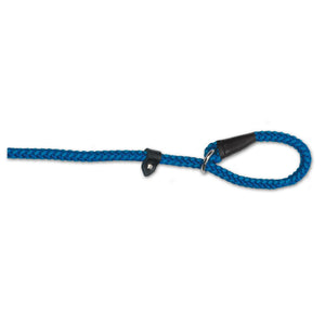 Ancol Pet Products Heritage Rope Dog Slip Lead (Blue) (0.39in x 1.2m)