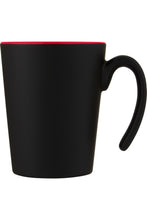 Load image into Gallery viewer, Bullet Oli Ceramic 360ml Mug (Solid Black/Red) (One Size)