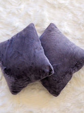 Load image into Gallery viewer, Faux Fur Throw Pillows with Adjustable Insert 18&quot; x 18&quot;