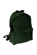 Load image into Gallery viewer, Junior Fashion Backpack/Rucksack, 14 Liters - Bottle Green
