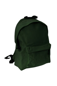 Junior Fashion Backpack/Rucksack, 14 Liters - Bottle Green