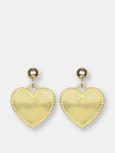 Load image into Gallery viewer, Beaded Heart Studs