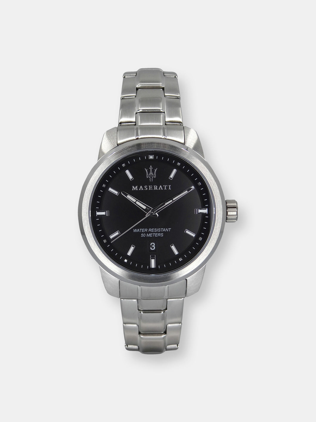 Maserati Men's Successo R8853121006 Silver Stainless-Steel Quartz Fashion Watch