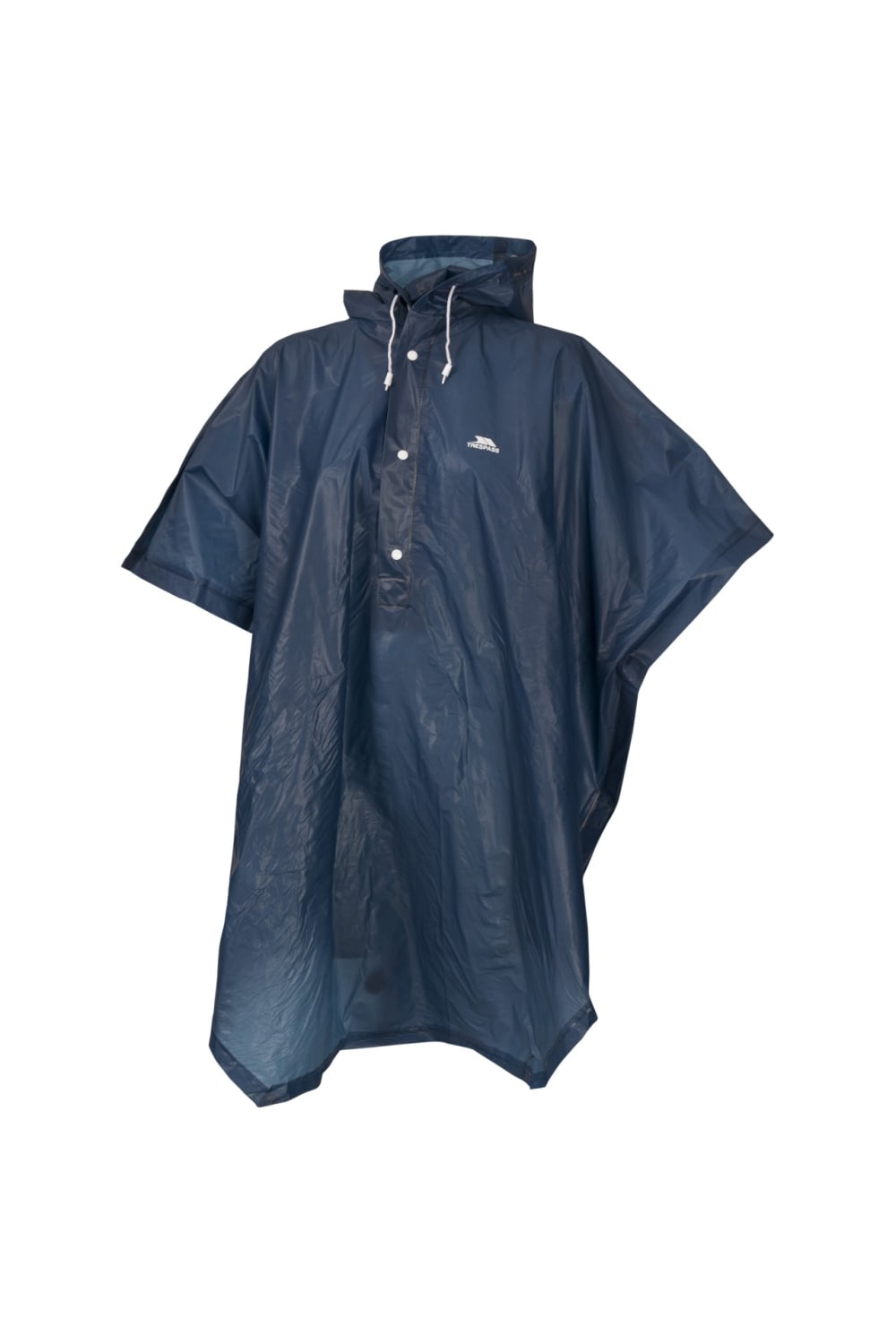 Trespass Adults Unisex Canopy Packaway Poncho (Navy Blue)