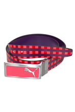 Load image into Gallery viewer, Womens/Ladies Shift Enamel Leather Belt - Red