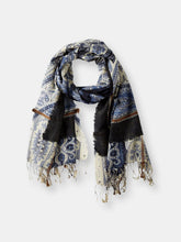 Load image into Gallery viewer, Barba Frayed Patchwork Scarf