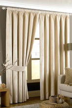 Load image into Gallery viewer, Riva Home Imperial Pencil Pleat Curtains (Cream) (90 x 72 inch)