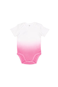 Babybugz Unisex Baby Dips Bodysuit (White/Bubblegum Pink)