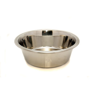 Rosewood Stainless Steel Pet Bowl (Silver) (11in)