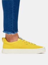 Load image into Gallery viewer, IBI Low Sun Yellow Knit Sneaker Women