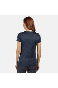 Regatta Womens / Ladies Fingal V Graphic Print T-Shirt (Dark Denim)