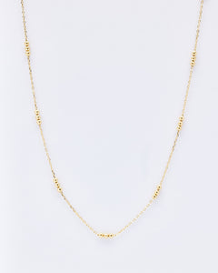 Elin Triple Gold Ball Necklace