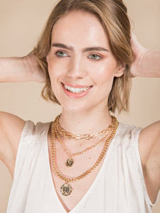 Halfpenny Layered Necklace