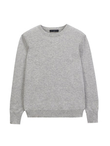 Classic Crew Neck Sweater - Grey