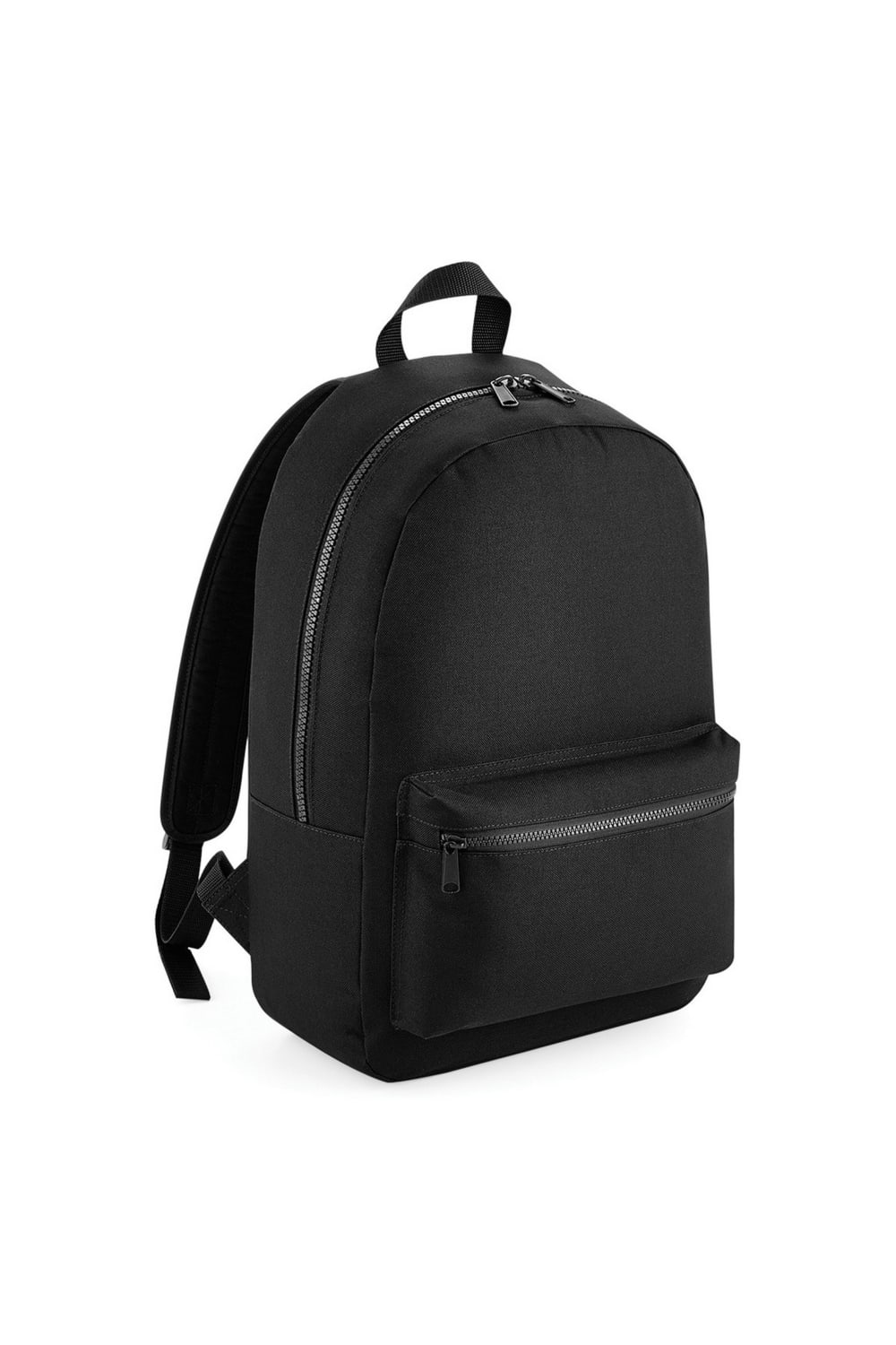 Bagbase Essential Tonal Knapsack Bag (Pack of 2) (Black) (One Size)