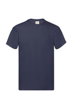 Load image into Gallery viewer, Fruit Of The Loom Mens Original Short Sleeve T-Shirt (Deep Navy)