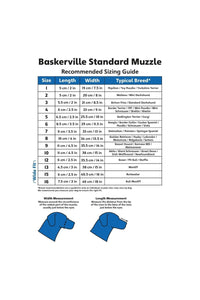 Baskerville Muzzle (Brown) (Size 3)