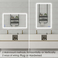 Load image into Gallery viewer, Smart LED Bathroom Mirror