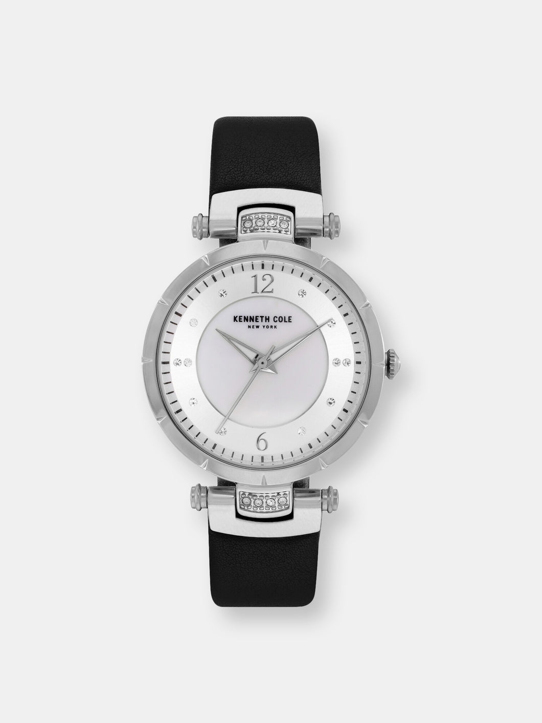 Kenneth Cole Women's Classic Mop KC50963001 Silver Polyurethane Quartz Fashion Watch