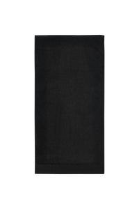 Nora Bath Towel - Solid Black