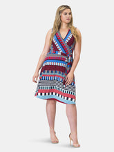 Load image into Gallery viewer, Sleeveless Perfect Wrap Dress (Curve)