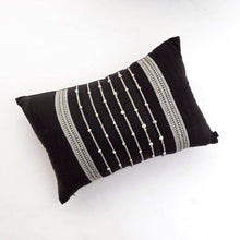 Load image into Gallery viewer, Textured Handloom Artisan Throw Pillow Cushion - Kishmish