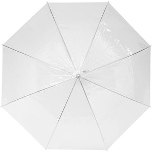 Bullet 23in Kate Transparent Automatic Umbrella (Transparent White) (32.7 x 38.6 inches)
