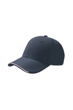 Load image into Gallery viewer, Estoril Jacquard Weave 6 Panel Cap - Navy