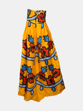 Load image into Gallery viewer, Carolina Herrera Women&#39;s Marigold Multi Strapless A-Line Gown Dress - 6