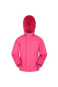 Childrens/Kids Pakka Waterproof Jacket - Bright Pink