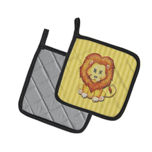 Load image into Gallery viewer, Lion Pair of Pot Holders