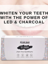 Load image into Gallery viewer, PearlBar Led &amp; Charcoal Teeth Whitening Kit