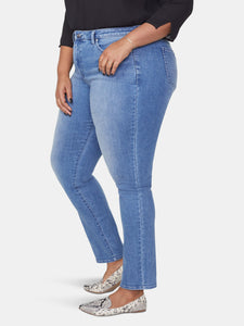 Sheri Slim Jeans In Plus Size - Brickell