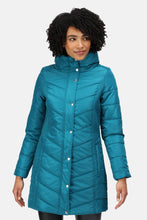Load image into Gallery viewer, Womens Parthenia Rochelle Humes Insulated Parka Jacket - Gulfstream