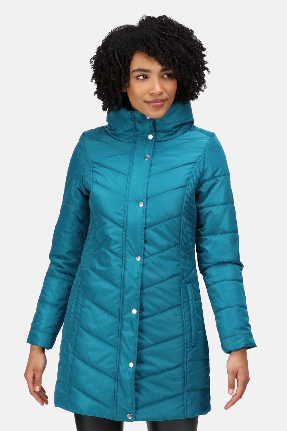 Womens Parthenia Rochelle Humes Insulated Parka Jacket - Gulfstream
