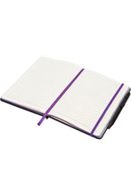 Load image into Gallery viewer, Bullet Noir Edge Notebook (Black/Purple) (Medium)